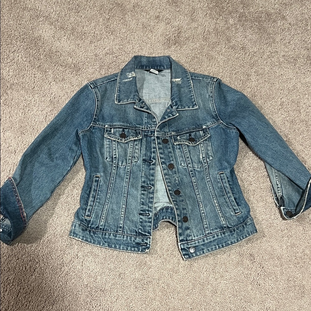 J. Crew Blue Jean Jacket